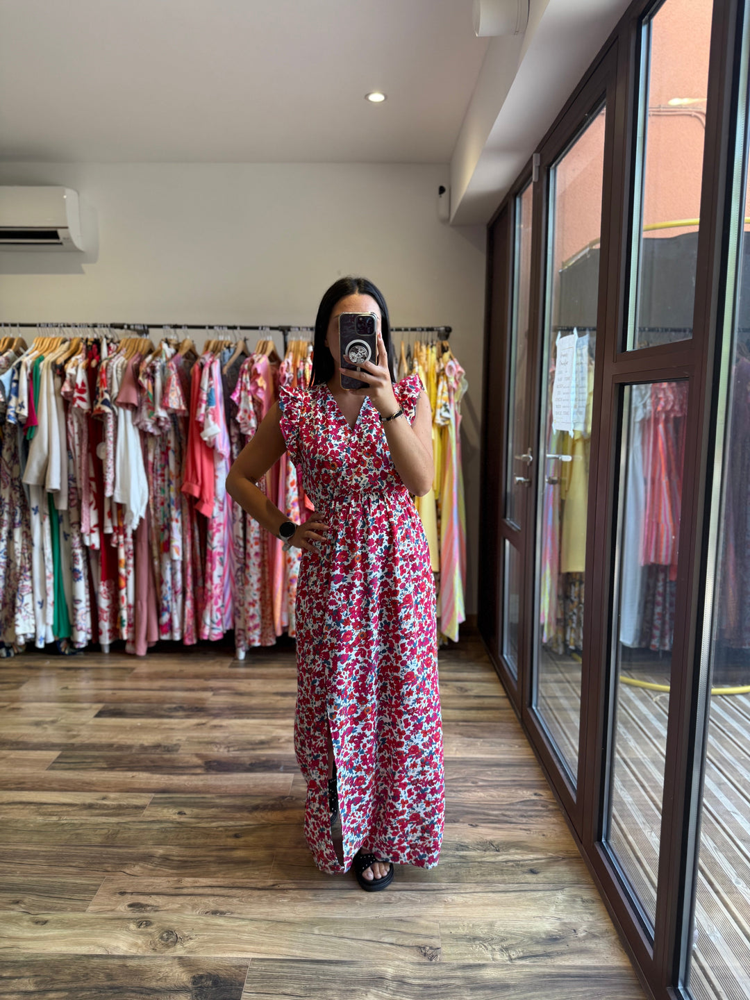 Robe longue charline