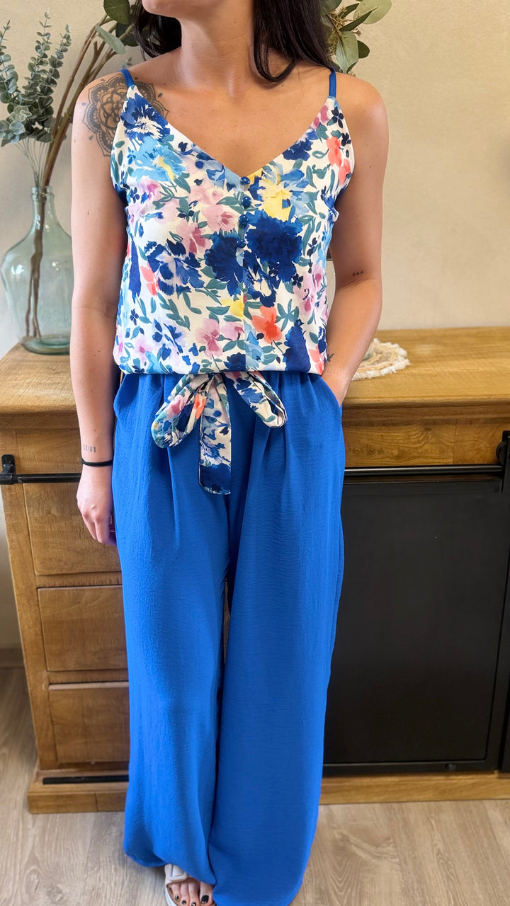 Pantalon Candice bleu