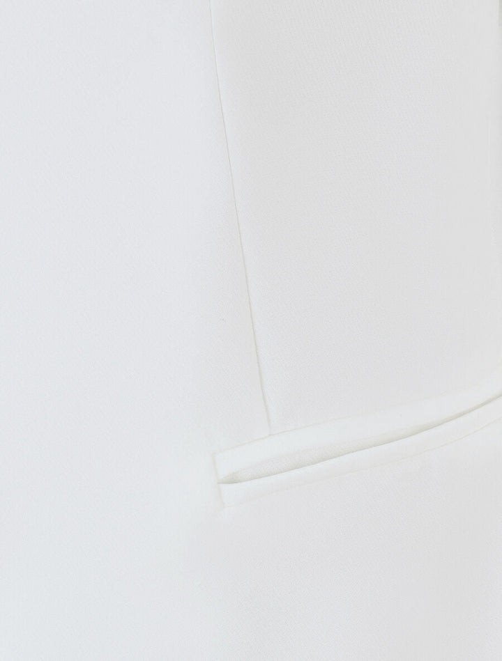 Veste Capucine — coupe droite, épaulettes