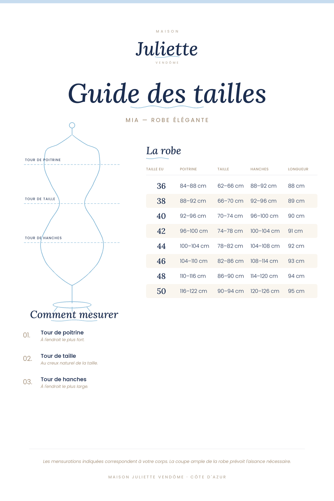 MIA | ROBE ÉLÉGANTE
