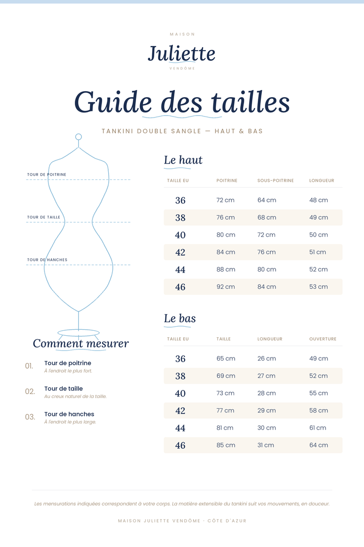 Tankini imprimée avec double sangle — taille haute, imprimé fleuri