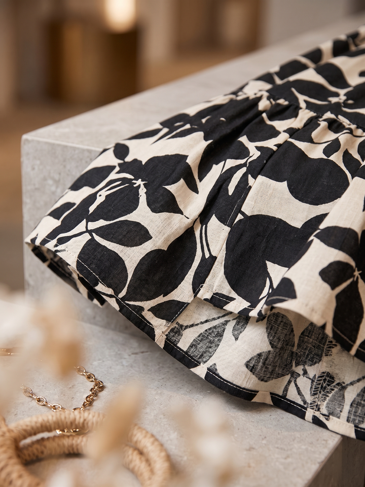 Robe Tasha — fluide, imprimé fleuri