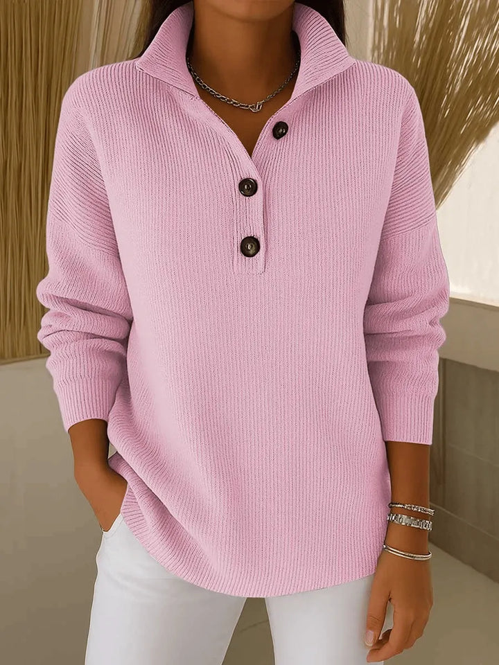 Pull Florence — col polo, col en V