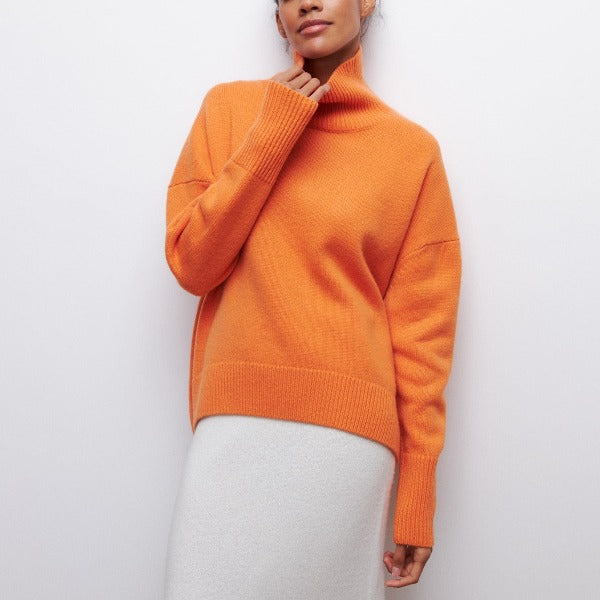 Prune | Pull col montant, huit couleurs