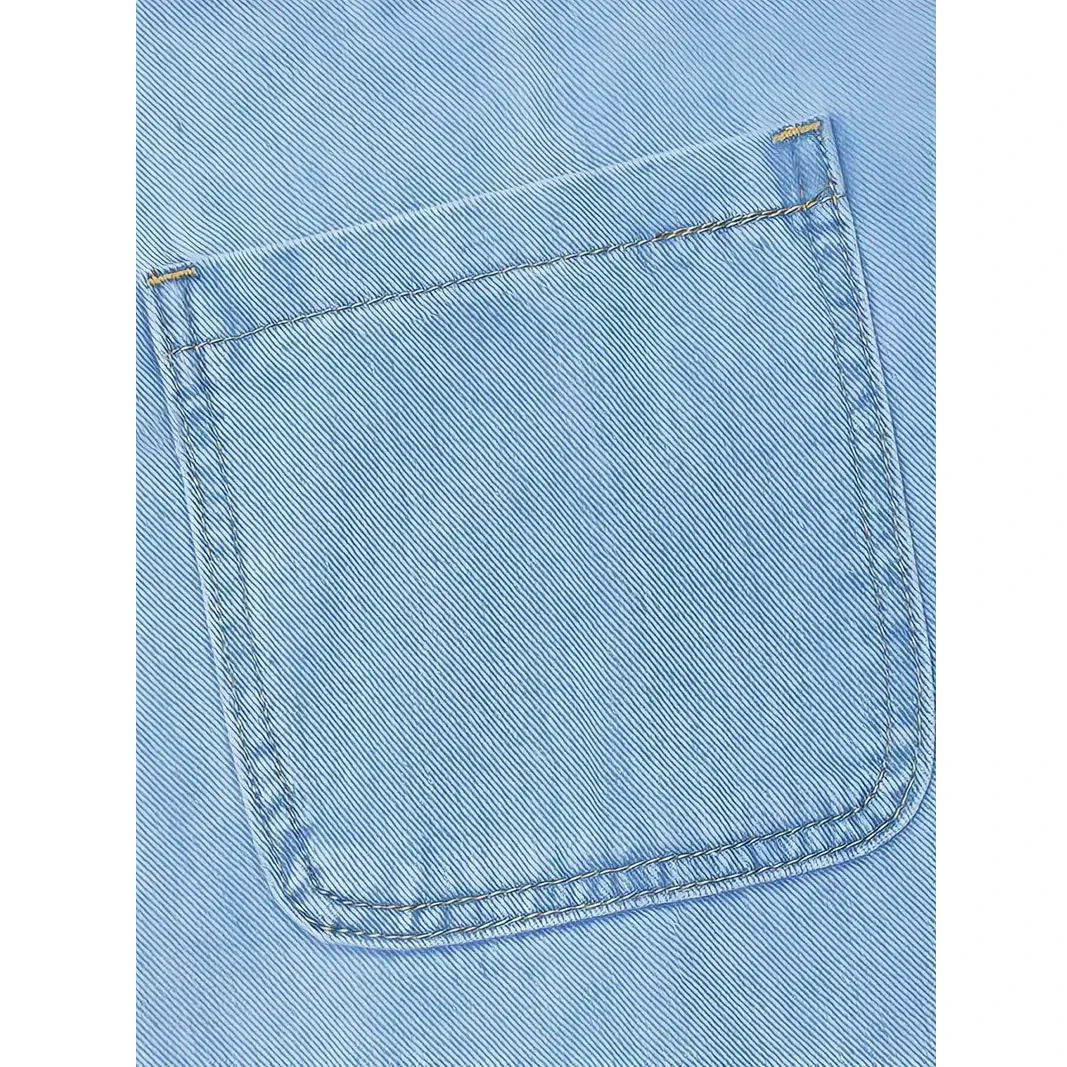 Saylor | Robe décontractée effet denim