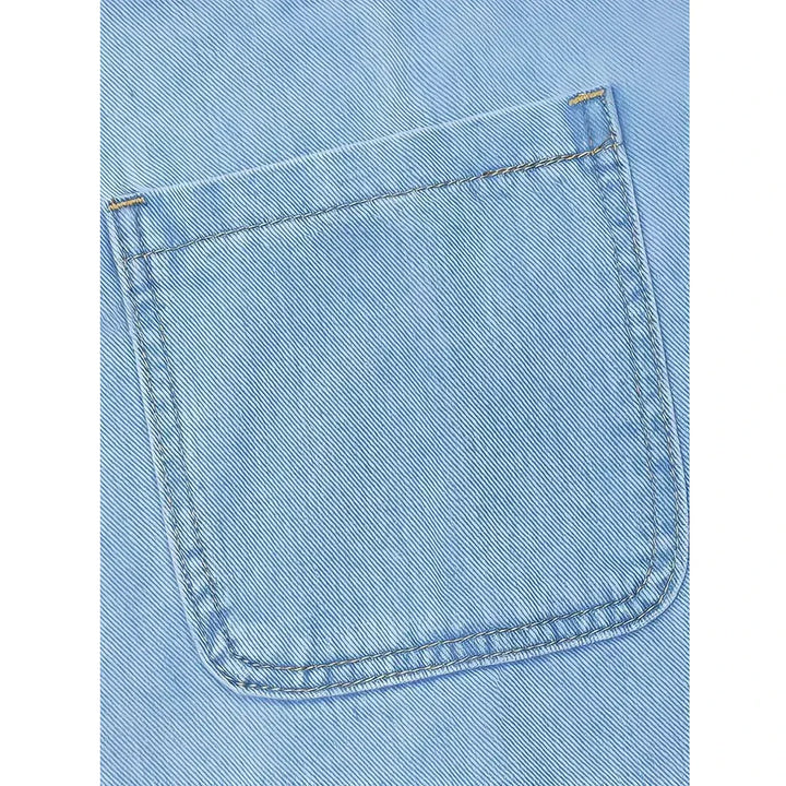 Saylor | Robe décontractée effet denim