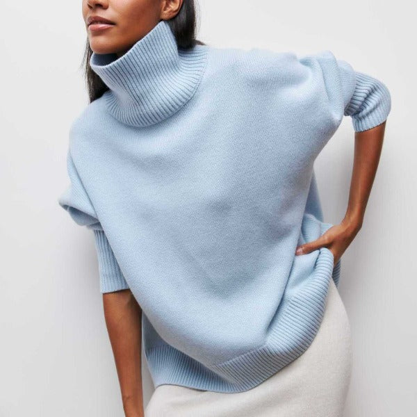 Prune | Pull col montant, huit couleurs