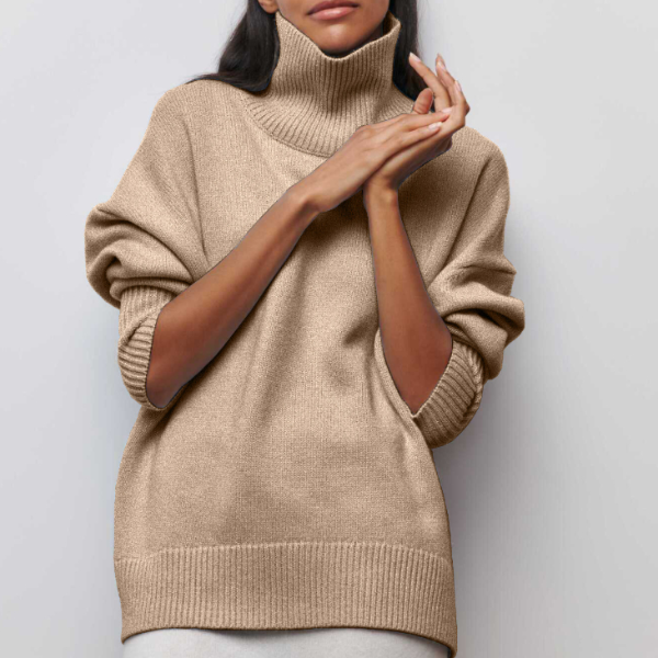 Prune | Pull col montant, huit couleurs