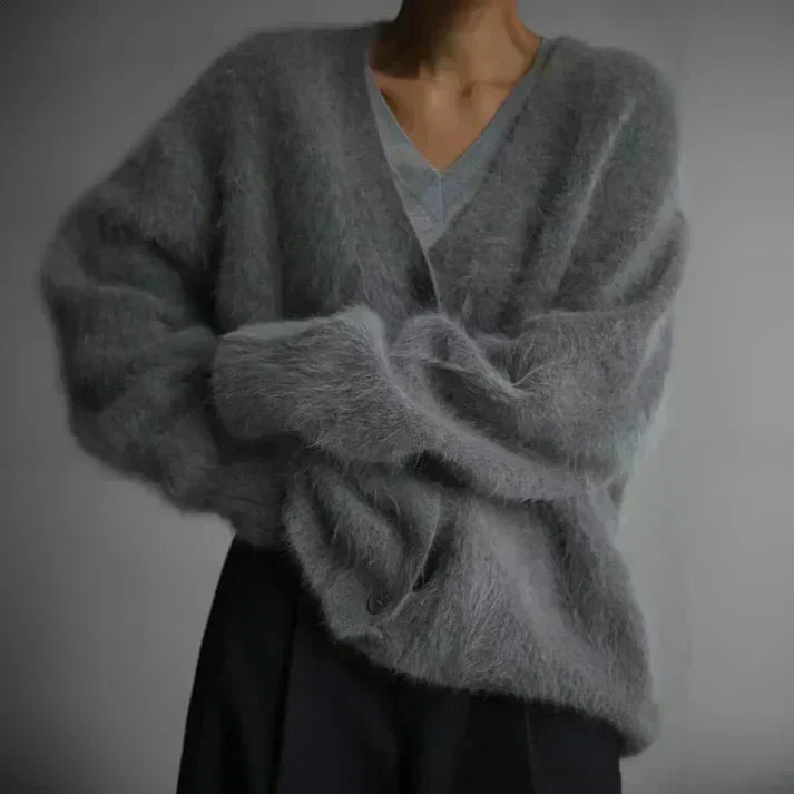 Théa | Pull col rond en maille douce, tons neutres