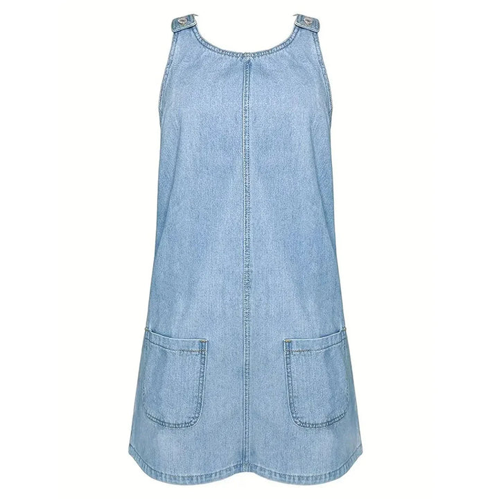 Saylor | Robe décontractée effet denim
