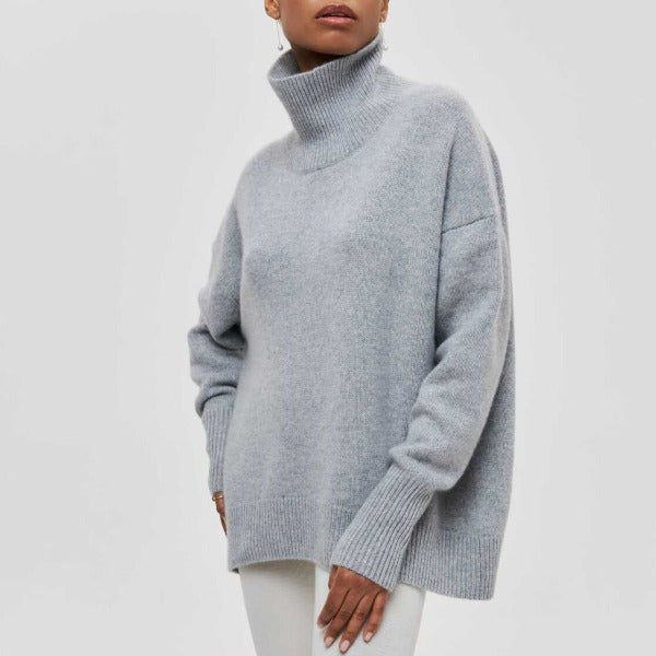 Prune | Pull col montant, huit couleurs
