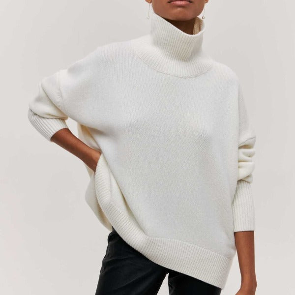 Prune | Pull col montant, huit couleurs