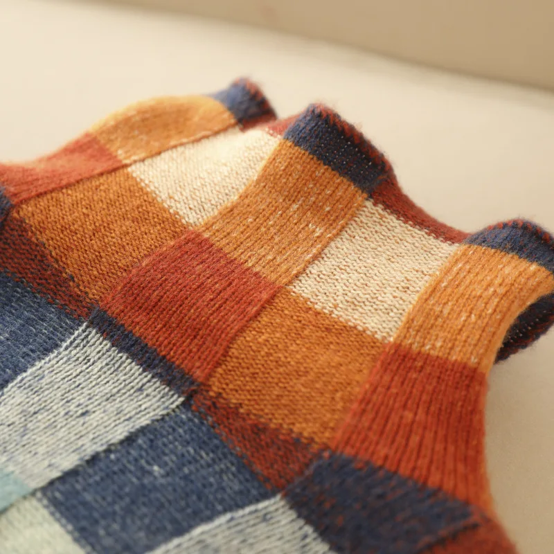 Agathe | Pull col roulé, maille texturée