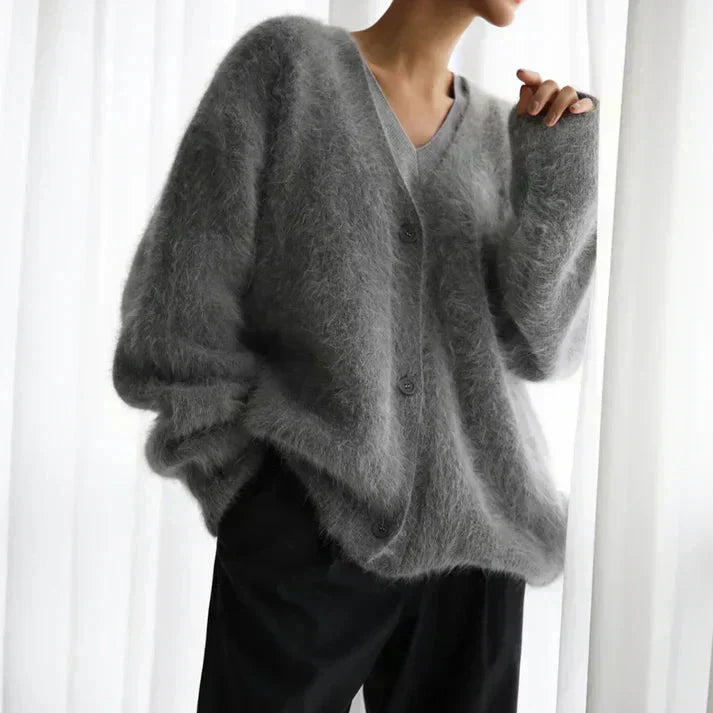 Théa | Pull col rond en maille douce, tons neutres