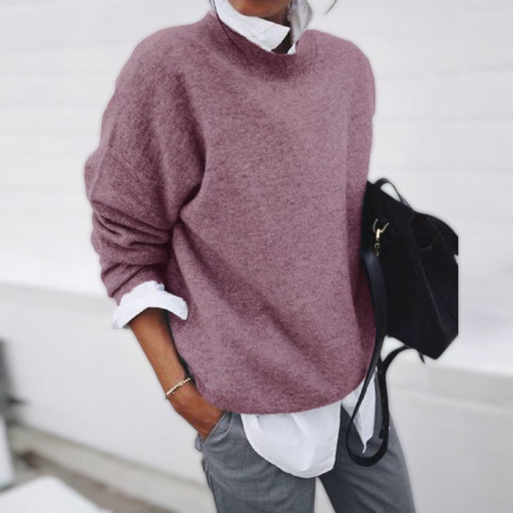 Mathilde | Pull ample et doux, manches longues