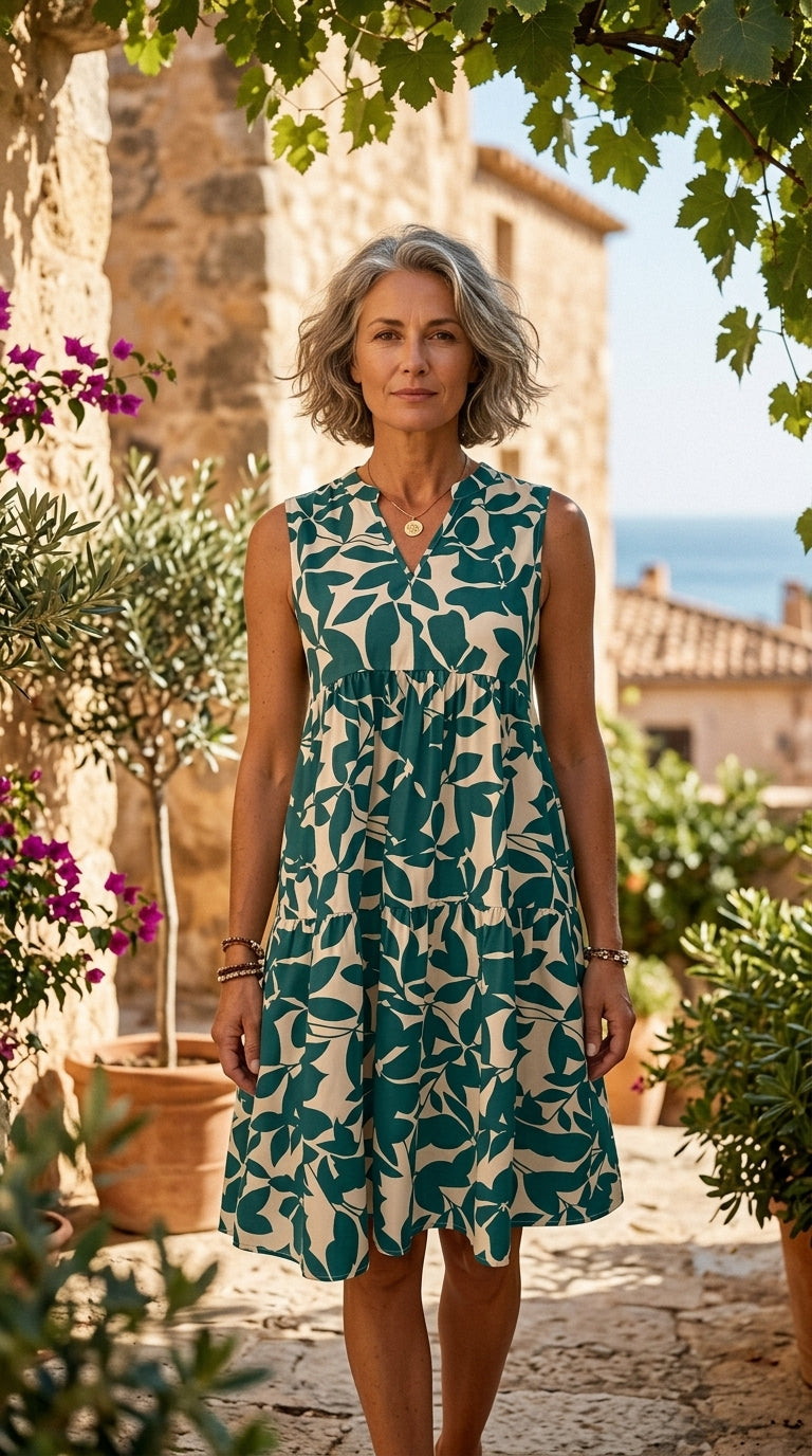 Robe Tasha — fluide, imprimé fleuri