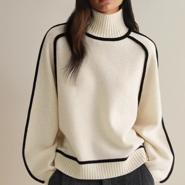 Estelle | Pull en maille douce, trois neutres