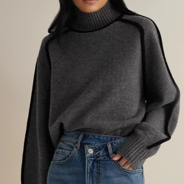 Estelle | Pull en maille douce, trois neutres